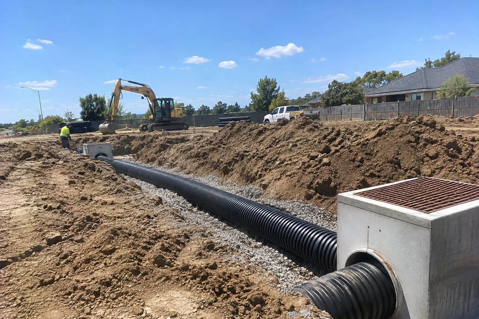 Bulk excavation