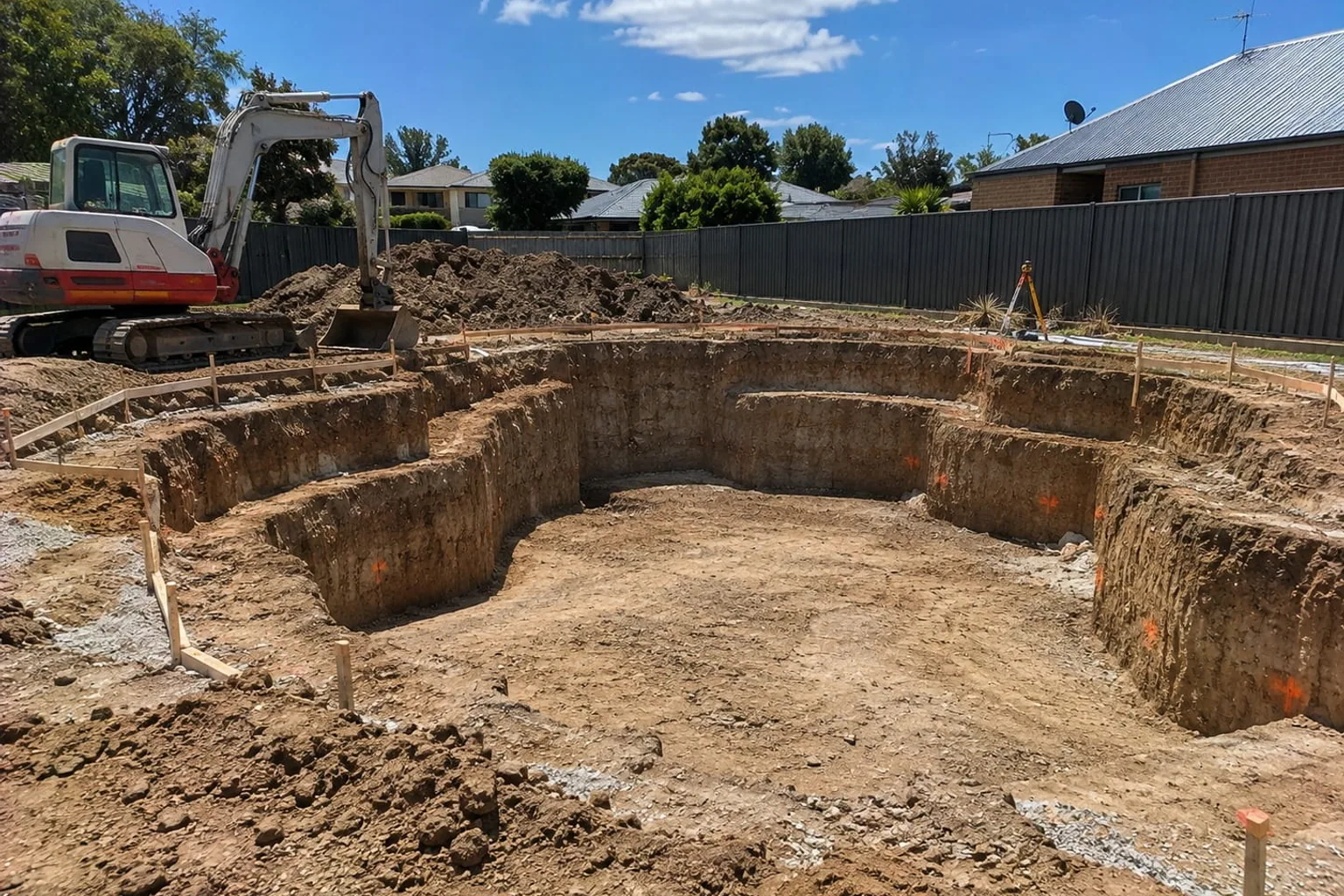 Pool digs